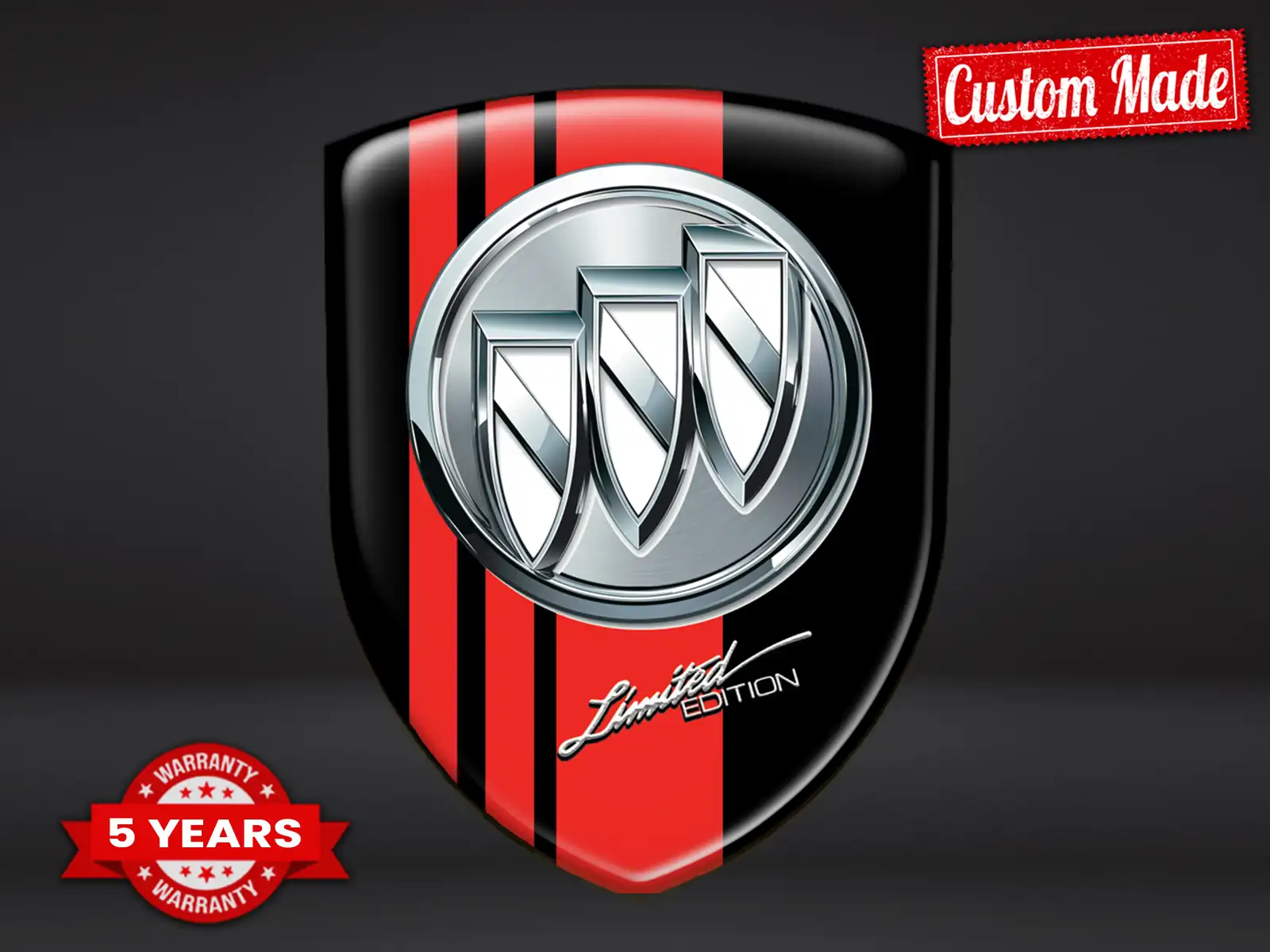 Buick Sticker Silicone Pro Max Durable Stylé Performance